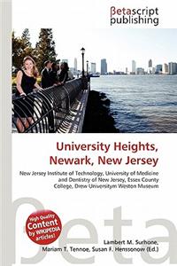 University Heights, Newark, New Jersey