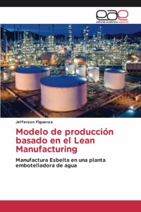 Modelo de producción basado en el Lean Manufacturing