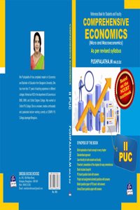 Comprehensive Econamics for 2nd PUC - Micro and Macro Econamics As per revised syllabus