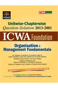 Unitwise-Chapterwise Icwa Foundation Organization & Management Fundamentals