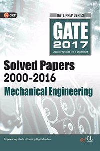 Gate Paper Mechanical Engineering 2017 (Solved papers 2000-2016)