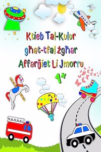 Ktieb Tal-Kulur għat-tfal żgħar Affarijiet Li Jmorru