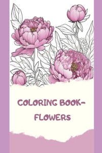 Сoloring book - flowers
