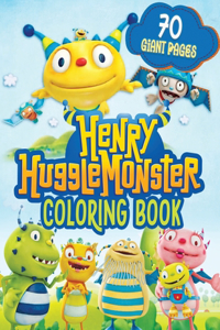 Henry Hugglemonster Coloring Book