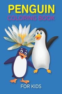 Penguin Coloring Book For Kids