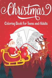 Christmas Coloring Book for Teens & Adults