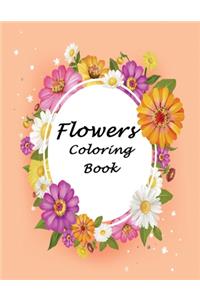 Flowers Coloring Book