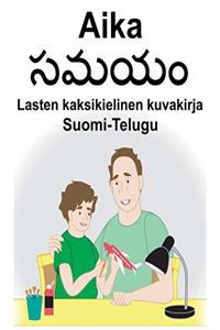 Suomi-Telugu Aika Lasten kaksikielinen kuvakirja