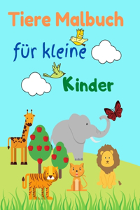 Tiere Malbuch für kleine Kinder