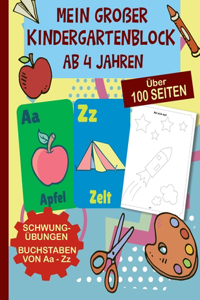 Großer Kindergartenblock ab 4 Jahren