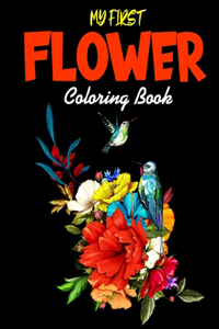 My First Flower Coloring Book