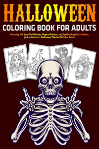 Halloween Coloring Book for Adults