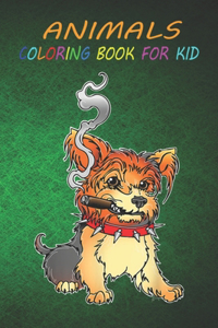 Animal Coloring Book For Kids