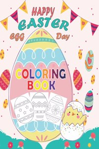 Happy Easter Egg Day coloring Book