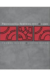 Professional Services: Text and Cases