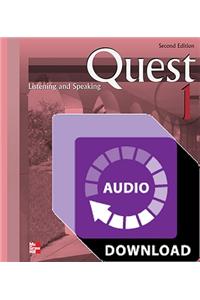 Quest Listening and Speaking, Level 1 Audio Download
