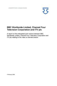 BBC Worldwide Limited, Channel Four Television Corporation and Itv Plc
