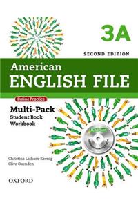 American English File: 3: Multipack A with Online Practice and iChecker