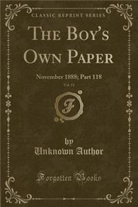The Boy's Own Paper, Vol. 11