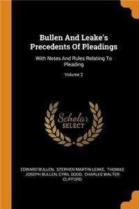 Bullen And Leake's Precedents Of Pleadings