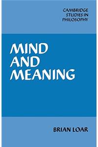 Mind and Meaning