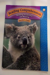 Steck-Vaughn Reading Comprehension: Student Workbook Grade 1 (Level A) 2003