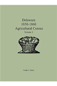 Delaware 1850-1860 Agricultural Census