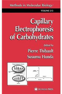 Capillary Electrophoresis of Carbohydrates