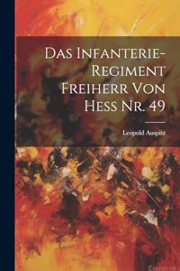 Das Infanterie-Regiment Freiherr Von Hess Nr. 49