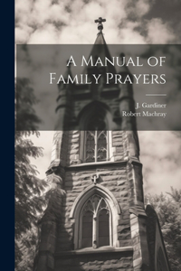 Manual of Family Prayers