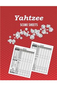 Yahtzee Score Sheets