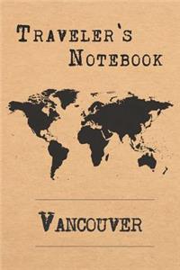 Traveler's Notebook Vancouver