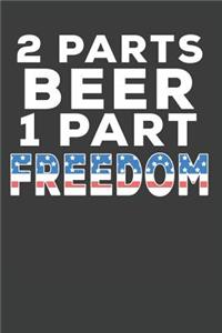 2 Parts Beer 1 Part Freedom