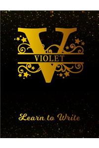 Violet Learn to Write