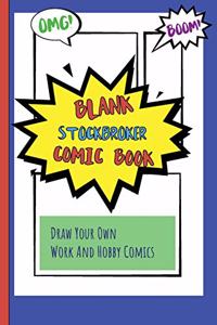 Blank Stockbroker Comic Book