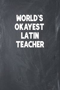 World's Okayest Latin Teacher