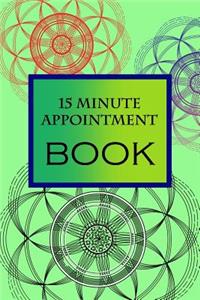 15 Minute Appointment Book