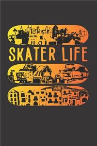 Notebook for skate sk8 longboard sk8er life
