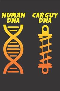 Notebook for car auto mechanic tuner and racer dna fire