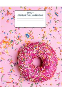 Donut Composition Notebook