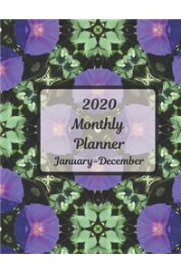2020 Monthly Planner January-December