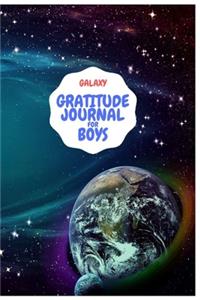 Galaxy Gratitude Journal For Boys