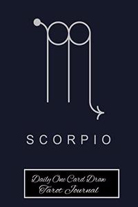 Scorpio Daily One Card Draw Tarot Journal