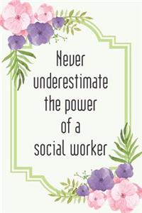 Never underestimate the power of a social worker