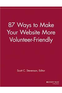 87 Ways to Make Your Website More Volunteer Friendly