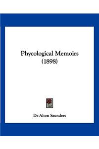 Phycological Memoirs (1898)