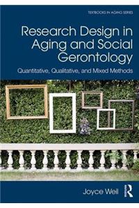 Research Design in Aging and Social Gerontology