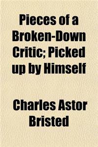 Pieces of a Broken-Down Critic; Picked Up by Himself