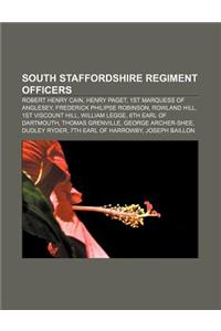 South Staffordshire Regiment Officers