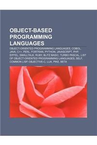 Object-Based Programming Languages